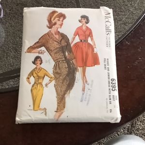 McCalls vintage printed pattern